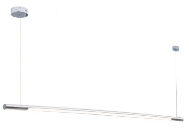 Maxlight Organic Horizon - lampe suspendue - 150 x 140 cm - 26W LED dimmable inclus - chrome