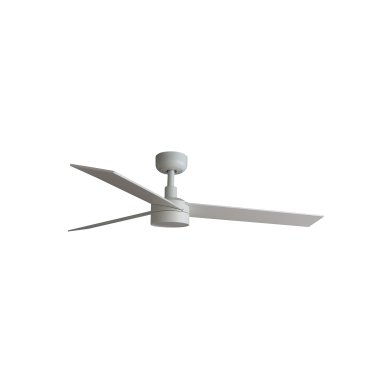 Faro Rudder L - ventilateur de plafond avec lumière - Ø 132 cm - blanc mat
