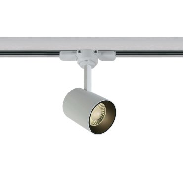 ONE Light COB Cylinder - spot sur rail - système de rail triphasé - Ø 6 x 7,5 cm - 8W LED dimmable inclus - blanc