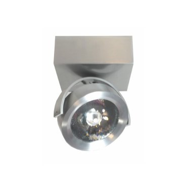Artdelight Dutchess LED - spot en saillie 1L - 12,8 x 12,8 x 18 cm - 13W LED dimmable inclus - aluminium