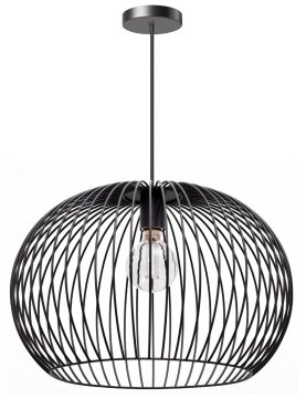 ETH Wire 2.0 - suspension - Ø 50 x 35 cm - noir