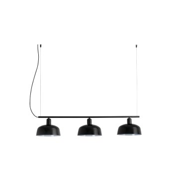 Faro Tatawin - lampe suspendue 3L - 16,6 x 100 x 210 cm - noir