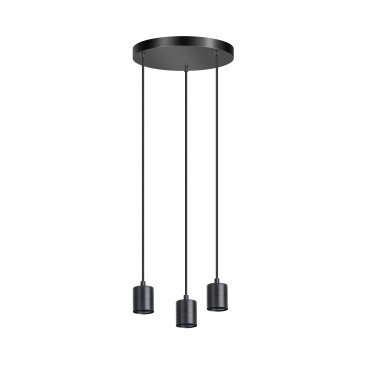 ETH Origin - suspension - Ø 25 x 200 cm - noir