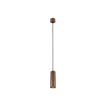VK Lighting Edelle - suspension - Ø 5,6 x 173 cm - bronze