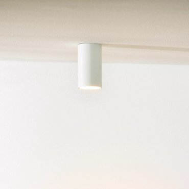 Lucide Delto Round - spot en saillie - Ø 5,5 x 10 cm - 5W LED dimmable inclus - dim to warm - white