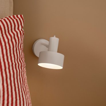 Nordlux Matis - lampe de chevet - Ø 12,5 x 17 x 27 cm - blanc