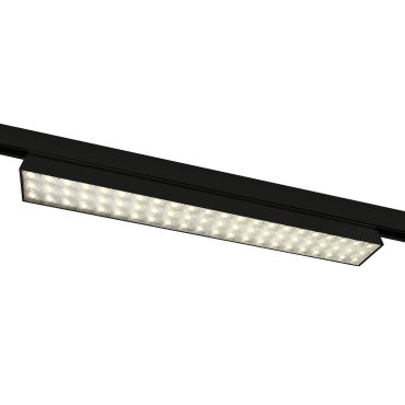 ONE Light High Power Linear - rail lumineux - système de rail triphasé - 58 x 4 x 6,4 cm - 30W LED inclus - noir - couleur de lumière blanc chaud