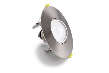 Integral LED Evofire Maxi 110 - spot encastrable - Ø 110 mm, Ø 70-100 mm encastrement - satiné nickel