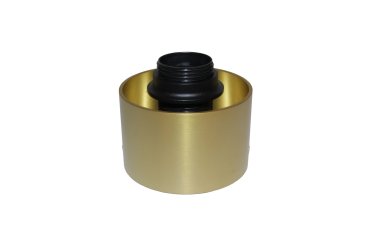 Artdelight Rosario - support de lampe pour PL 202 - Ø8 x 9,5 cm - or