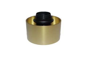 Artdelight Rosario - support de lampe pour PL 202 - Ø10,5 x 9,5 cm - or