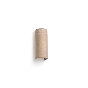 Faro Otton long &amp; round - applique - 12,5 x 14,8 x 37 cm - jute