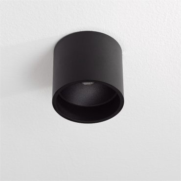 MODÈLE D’EXPOSITION - Artdelight Ormond - plafonnier - Ø 11 x 10 cm - 7W LED dimmable inclus - IP54 - noir