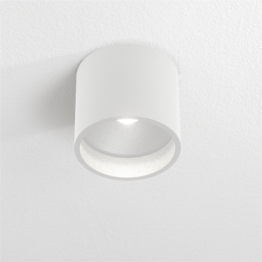 MODÈLE D’EXPOSITION - Artdelight Ormond - plafonnier - Ø 11 x 10 cm - 7W dimmable LED inclus - IP54 - blanc