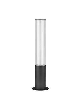 Nova Luce Iman - poteau de jardin - Ø 16 x 65,5 cm - 18W LED inclus - IP65 - noir sablé