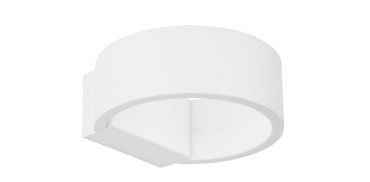 Nova Luce Enna - applique murale - 13,5 x 13,5 x 5 cm - 6W LED inclus - blanc sable