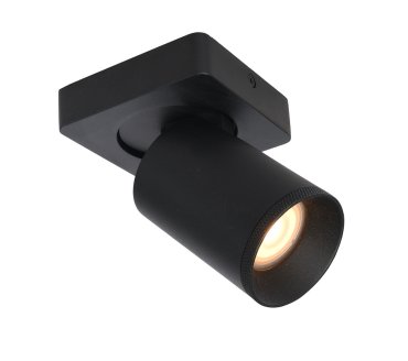 Artdelight Mega - spot en saillie - 10 x 10 x 13,2 cm - IP54 - noir