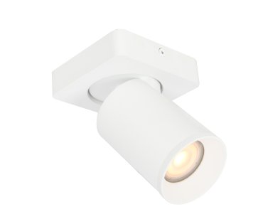 Artdelight Mega - spot en saillie - 10 x 10 x 13,2 cm - IP54 - blanc