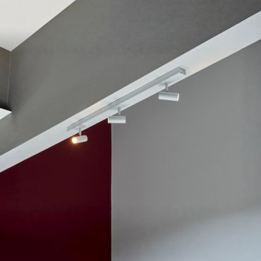 Nordlux Omari - spot en saillie 3L - 12 x 78 cm - 3 niveaux de gradation - 3x 3,2W LED inclus - blanc