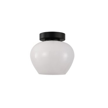 Artdelight Windsor - plafonnier - Ø 18 x 17,7 cm - blanc