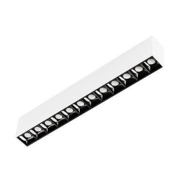 Faro Neso Point-12 - luminaire pour rail magnétique - 32 x 3,4 x 5,6 cm - 16W LED blanc chaud (2700K) inclus - 34° faisceau - blanc