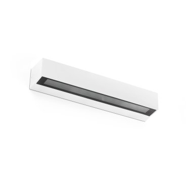 Faro Doro - applique murale - 38 x 7,5 x 5,8 cm - 20W LED inclus - IP65 - blanc mat