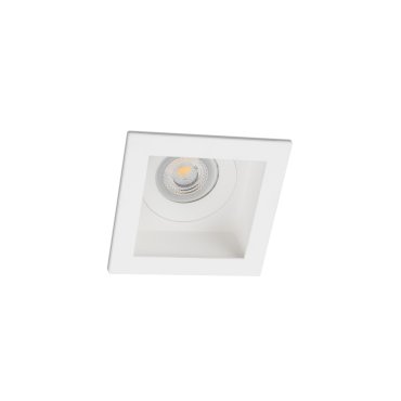 Faro Moist - spot encastrable - 90 x 90 mm, 78 x 78 mm encastrable - IP44 - blanc mat