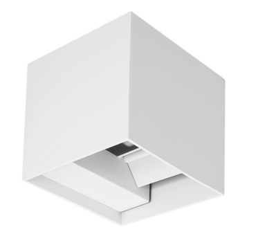 Century Italia Up &amp; Down - applique murale - 10 x 10 x 10 cm - 10W LED inclus - couleur de lumière réglable - IP65 - blanc