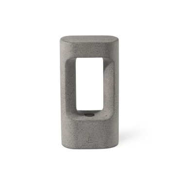 Faro Totem - socle - 15 x 8,5 x 27,8 cm - 6,5W LED inclus 2700K - IP55 - gris ciment