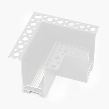 Faro Neso - L pièce de connexion encastrée - système de rail magnétique - DALI - blanc