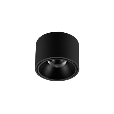 VK Lighting Orofi - spot en saillie - Ø 6,5 x 4,5 cm - 8W LED inclus - IP54 - noir