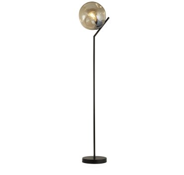 Searchlight Punch - lampadaire - 30 x 150 cm - noir et champagne