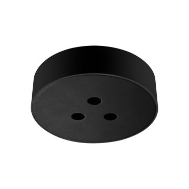 VK Lighting Thesi - spot en saillie - Ø 15 x 4,1 cm - 9W LED inclus - noir