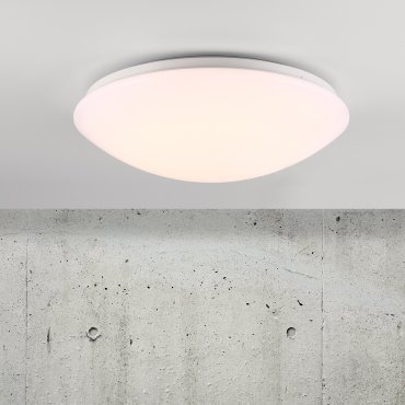 Nordlux Ask Sensor - plafonnier avec détecteur - Ø 36 cm - 18W LED inclus - IP44 - blanc