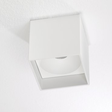 Artdelight Brock - plafonnier - 10 x 10 x 10 cm - 7W LED dimmable inclus - blanc