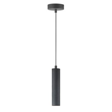 VK Lighting Antalasso - lampe suspendue - Ø 4,5 x 125 cm - noir