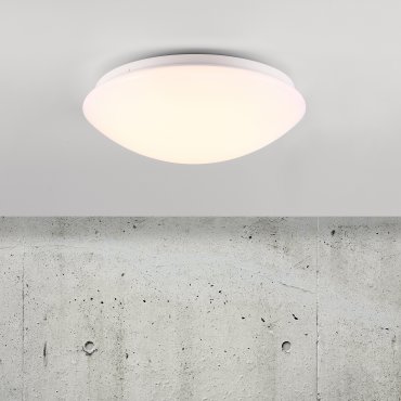 Nordlux Ask - plafonnier - Ø 28 cm - 12W LED inclus - IP44 - blanc