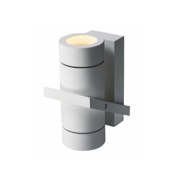 Artdelight Single - applique murale - 8,3 x 11,7 x 16,2 cm - IP54 - blanc