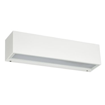 VK Lighting Desmi - applique extérieure - 25 x 6 x 6 cm - 7W LED inclus - IP65 - blanc