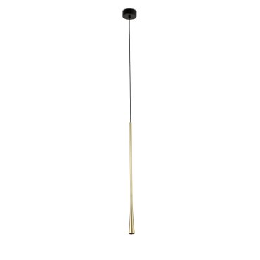 Faro Diana 600 - lampe suspendue - Ø 3,2 x 60 cm - 6W LED inclus - or satiné