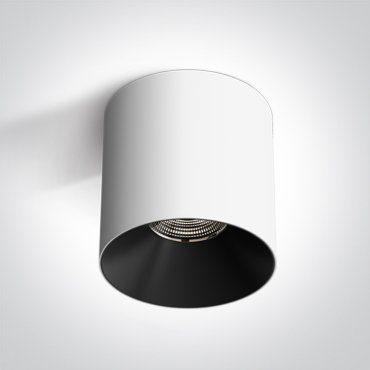 ONE Light Wall &amp; Ceiling LED - spot en saillie 1L - Ø 12 x 12 cm - 25W LED inclus - blanc