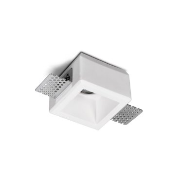 Artdelight Toure - spot encastrable - 80 x 80 mm, 83 x 83 mm encastrable - blanc