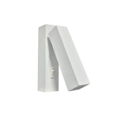 VK Lighting Obo - applique murale - 3 x 7,2 x 14,5 cm - 3W LED inclus - blanc