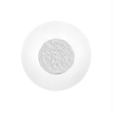 Nova Luce Era - plafonnier - Ø 30 x 8 cm - blanc
