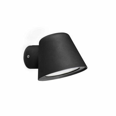 Faro Gina - applique murale - 11,5 x 15 x 9 cm - IP44 - noir mat