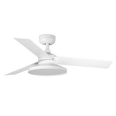 Faro Cruiser Tak 3 S - ventilateur de plafond avec lumière - Ø 106 cm - blanc mat - 2700K