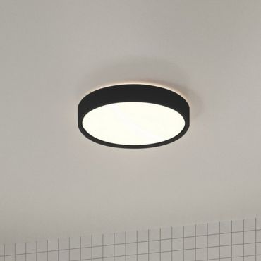 Nordlux Noxy - plafonnier de salle de bains - Ø 35 x 5 cm - 3 étapes Moodmaker Fonction SceneSelect - 15W LED inclus - IP44 - blanc