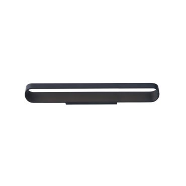 Maxlight Zafira - applique murale - 41 x 10 x 6,6 cm - 24 x 0,5W LED inclus - noir