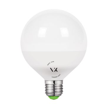 Lampe LED VK Lighting - Ø 9,5 x 13,3 cm - E27 - 11W non dimmable - 3000K - opale