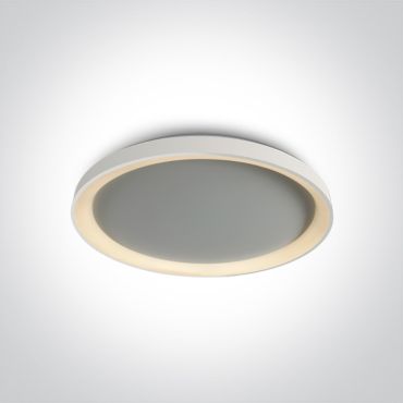 ONE Light Plafo - plafonnier - Ø 58 x 6,3 mm - 48W LED dimmable inclus - blanc