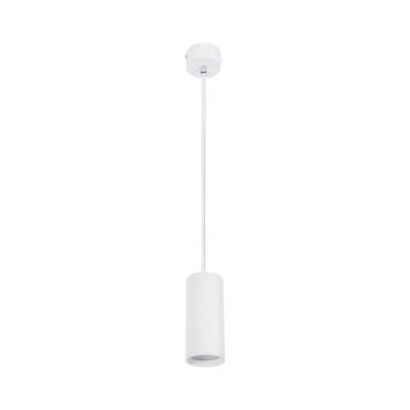Nova Luce Aila - lampe suspendue - Ø 5,6 x 120 cm - blanc sable